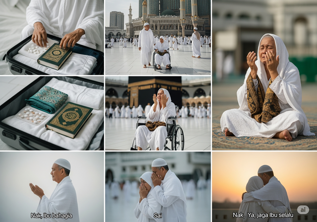 Umrah Bersama Ibu: Merangkul Surga di Setiap Langkah