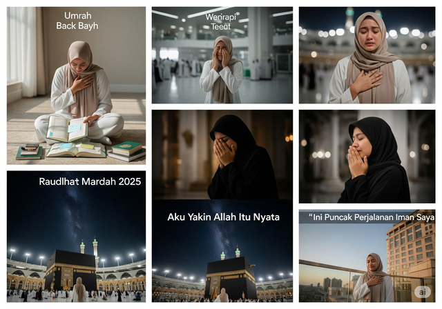 Ketika Seorang Mualaf Datang ke Baitullah
