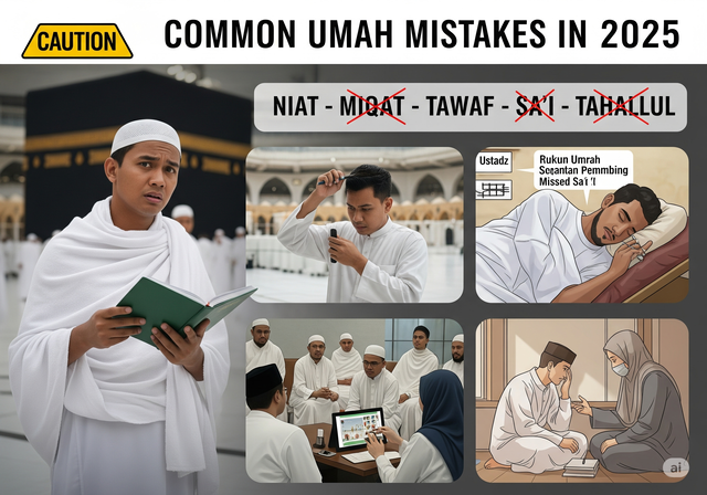 Kapan Umrah Tidak Sah? 5 Kesalahan Fatal yang Wajib Dihindari