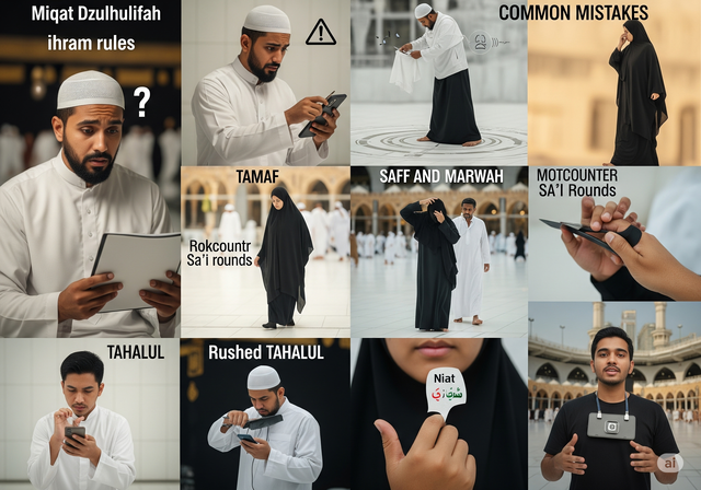 Kesalahan Umum Saat Umrah: Dari Ihram hingga Tahalul yang Wajib Dihindari Jamaah