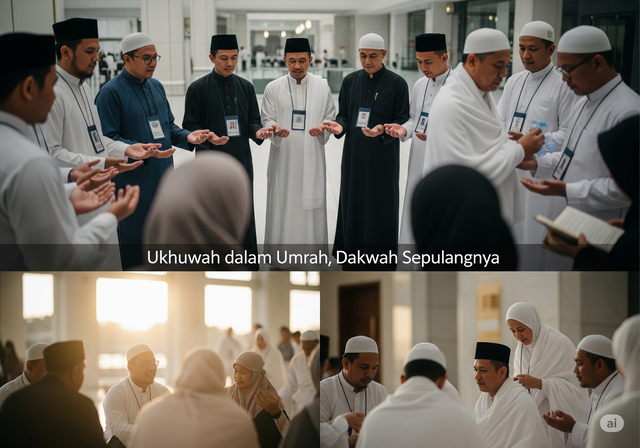 Umrah Bersama Rombongan Masjid: Kekompakan yang Menguatkan